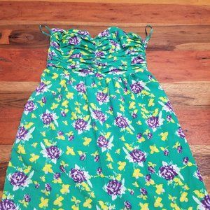 Strapless summer dress size 14